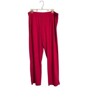 Danskin Now Magenta Drawstring Lounge Pants Size XL (16-18)
